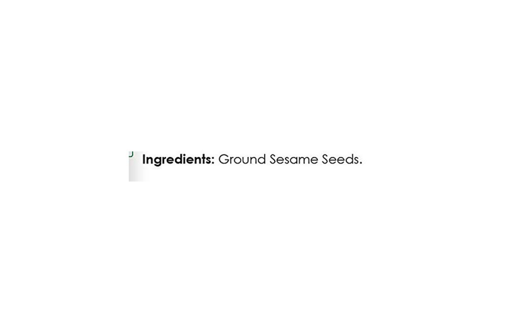 Bechef Tahini Stone Ground Sesame Seeds   Glass Jar  230 grams